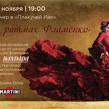 16 ноября в 19:00 приглашаем на вечер "В ритмах Фламенко" 